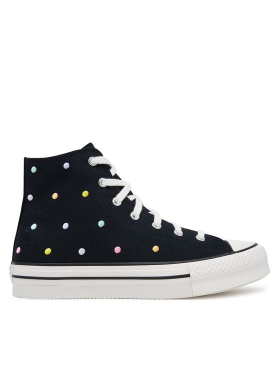 Снимка на Converse Кецове Chuck Taylor All Star Lift Polka Dots Platform A12608C Черен