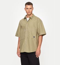 Снимка на Converse Риза M Wordmark Utility Shirt 10026433-A02 Каки Regular Fit