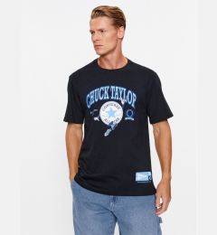Снимка на Converse Тишърт Chuck Retro Ct Collegiate Ss Tee 10025293-A01 Черен Regular Fit