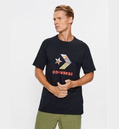 Снимка на Converse Тишърт Star Chevron Block Infill Ss Tee 10025280-A01 Черен Regular Fit