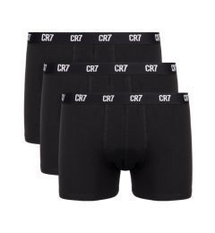 Снимка на Cristiano Ronaldo CR7 Комплект 3 чифта боксерки Basic Trunk 3-Pack 8100-49-900 Черен