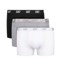 Снимка на Cristiano Ronaldo CR7 Комплект 3 чифта боксерки Basic Trunk 3Pack 8100-49-633 Бял