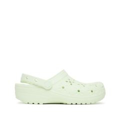 Снимка на Crocs Чехли Classic Floral Cut-Out Clog 210927 Зелен