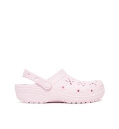 Снимка на Crocs Чехли Classic Floral Cut Out Clog 210927 Розов