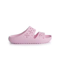 Снимка на Crocs Чехли Classic Floral Cutout Sandal 210966 Розов