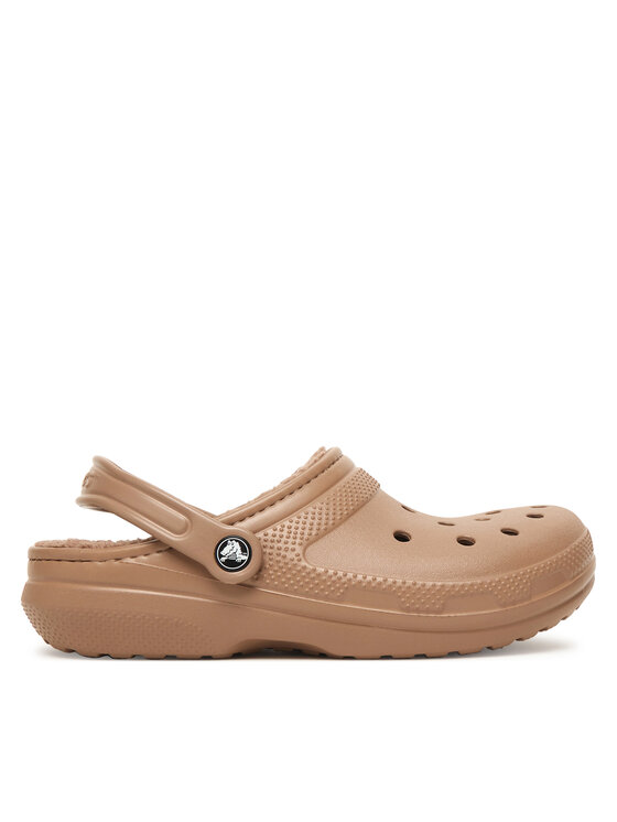 Снимка на Crocs Чехли Classic Lined Clog 203591 Кафяв
