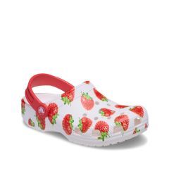 Снимка на Crocs Чехли Kids’ Classic Fresh Fruits Clog 211020 Бял