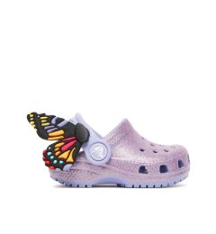 Снимка на Crocs Чехли Toddler Classic IAM Butterfly Clog 210018 Виолетов
