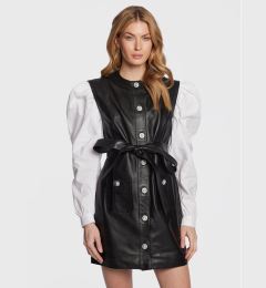 Снимка на Custommade Кожена рокля Jada 999418448 Черен Regular Fit