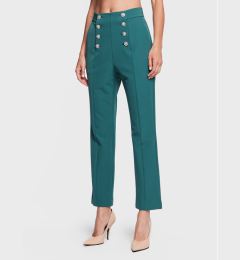 Снимка на Custommade Текстилни панталони Parilla 999425538 Зелен Regular Fit