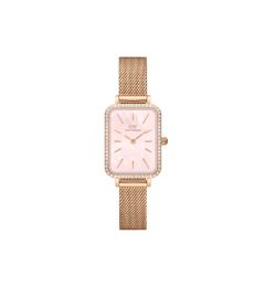 Снимка на Daniel Wellington Часовник Quadro Mesh DW00100669 Розово злато