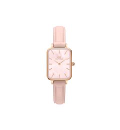 Снимка на Daniel Wellington Часовник Quadro Pressed DW00100508 Розово злато