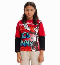 Снимка на Desigual Блуза 23SBTK12 Червен Regular Fit
