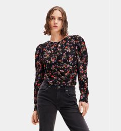 Снимка на Desigual Блуза 23WWBW36 Черен Regular Fit