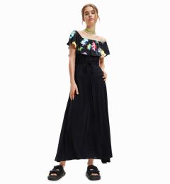 Снимка на Desigual Ежедневна рокля 23SWVW55 Черен Regular Fit