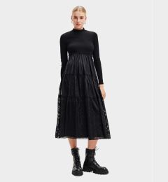 Снимка на Desigual Ежедневна рокля 23WWVWAD Черен Regular Fit