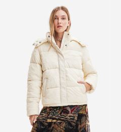 Снимка на Desigual Зимно яке 23WWEW72 Бежов Regular Fit