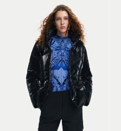 Снимка на Desigual Зимно яке Flam 24WWEWBP Черен Regular Fit