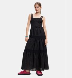 Снимка на Desigual Лятна рокля 23SWVW66 Черен Regular Fit