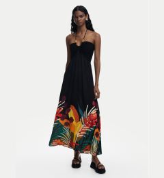 Снимка на Desigual Лятна рокля Belice 25SWMW08 Черен Regular Fit