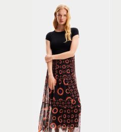 Снимка на Desigual Лятна рокля Galiana 24SWVK65 Черен Regular Fit