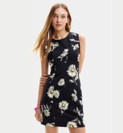 Снимка на Desigual Лятна рокля Lorena 24SWVK18 Черен Regular Fit