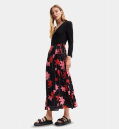 Снимка на Desigual Лятна рокля Memphis 24SWVW37 Черен Regular Fit