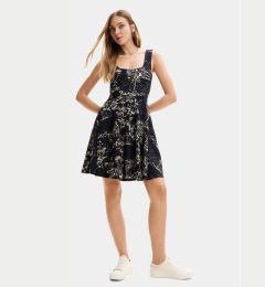 Снимка на Desigual Лятна рокля Tually 24SWVK09 Черен Regular Fit