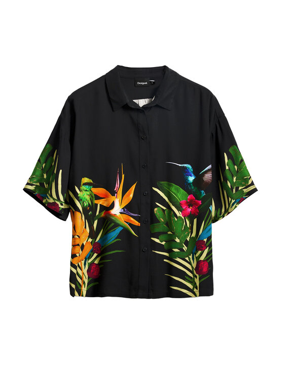 Снимка на Desigual Риза Artemisa 25SWCW39 Черен Regular Fit