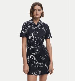 Снимка на Desigual Рокля тип риза 25SWVW38 Черен Regular Fit