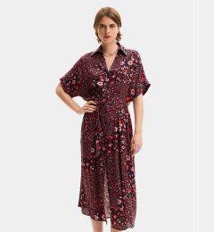 Снимка на Desigual Рокля тип риза Candela 24SWVW41 Черен Loose Fit