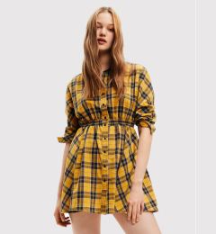 Снимка на Desigual Рокля тип риза Verona 22WWVW69 Жълт Regular Fit