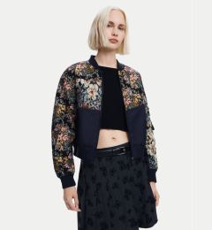 Снимка на Desigual Яке бомбър Roterdam 24WWEWB1 Черен Regular Fit