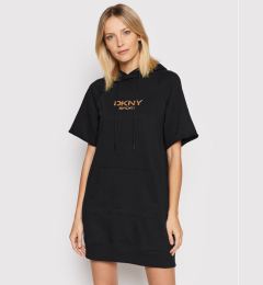 Снимка на DKNY Sport Плетена рокля DP1D4494 Черен Regular Fit