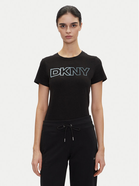 Снимка на DKNY Sport Тишърт DP5T1193 Черен Regular Fit
