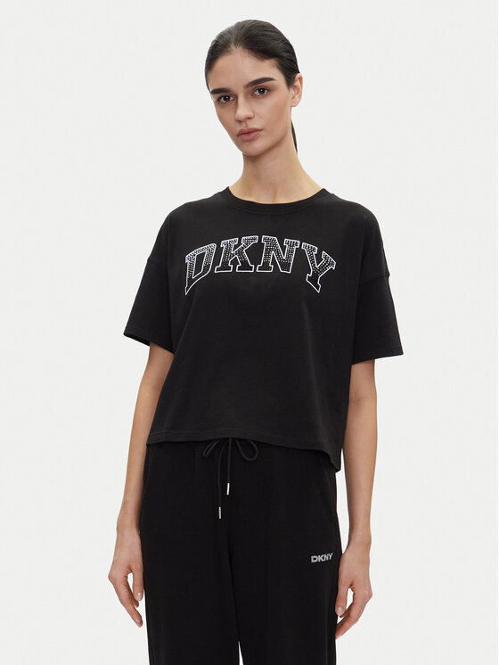 Снимка на DKNY Sport Тишърт DP5T1223 Черен Regular Fit