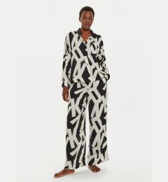 Снимка на DKNY Комплект риза и платнени панталони YI90019 Бежов Regular Fit