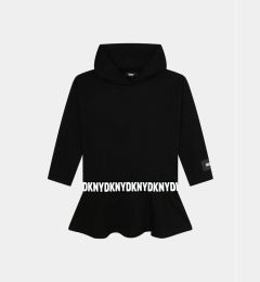Снимка на DKNY Плетена рокля D32905 D Черен Regular Fit