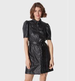 Снимка на DKNY Рокля от имитация на кожа DD1G4074 Черен Regular Fit