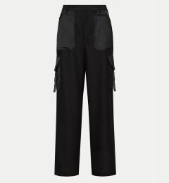 Снимка на DKNY Текстилни панталони P3JKNV51 Черен Straight Leg