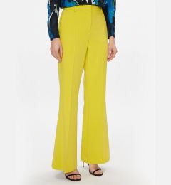 Снимка на DKNY Текстилни панталони UK3PX024 Жълт Regular Fit
