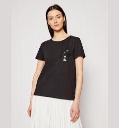 Снимка на DKNY Тишърт P0RAOC2R Черен Regular Fit