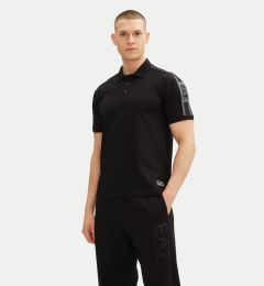 Снимка на EA7 Emporio Armani Тениска с яка и копчета 7M000139 AF10375 UC001 Черен Regular Fit