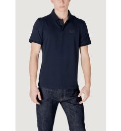 Снимка на EA7 Emporio Armani Тениска с яка и копчета 7M000228 AF10373 UB102 Тъмносин Regular Fit
