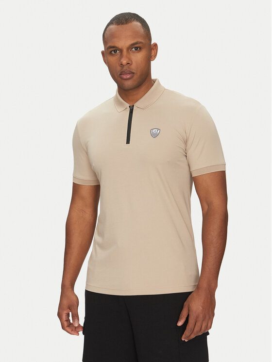 Снимка на EA7 Emporio Armani Тениска с яка и копчета 8NPF13 PJRGZ U6155 Тъмносин Regular Fit