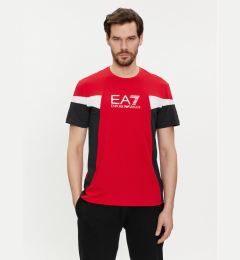 Снимка на EA7 Emporio Armani Тишърт 3DPT10 PJ02Z 1461 Червен Regular Fit