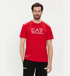 Снимка на EA7 Emporio Armani Тишърт 3DPT29 PJULZ 1461 Червен Regular Fit