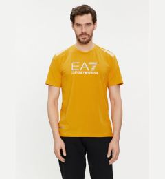 Снимка на EA7 Emporio Armani Тишърт 3DPT29 PJULZ 1680 Жълт Regular Fit