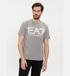 Снимка на EA7 Emporio Armani Тишърт 3DPT37 PJMUZ 3905 Сив Regular Fit