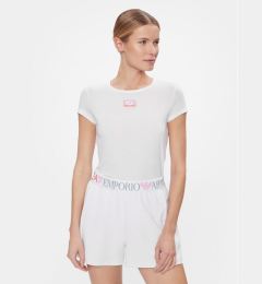 Снимка на EA7 Emporio Armani Тишърт 3DTT17 TJKUZ 1100 Бял Slim Fit